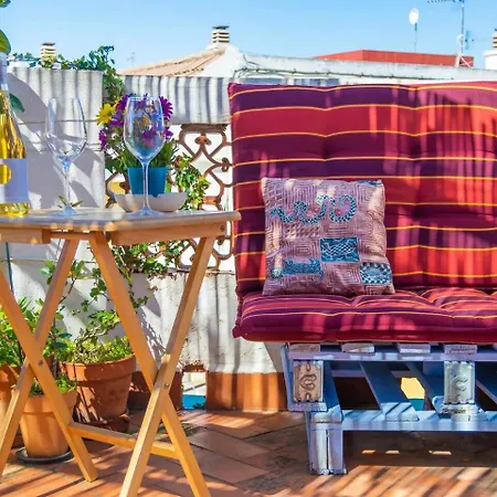 Vilamurada • Terraza Con Vistas Al Casco Antiguo Hébergement de vacances